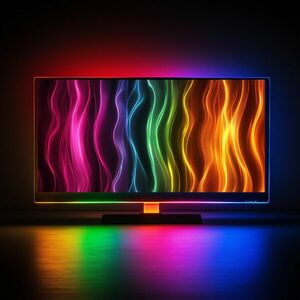 Smart TV fényfüzér - USB - 30 RGB LED - 3 m - Bluetooth kép