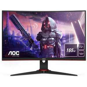 AOC 23.6" C24G2AE/BK Ívelt Gaming monitor (C24G2AE/BK) kép