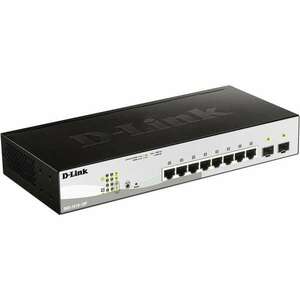 10-PORT LAYER2 POE GIGABIT SMART MANAGED SWITCH (DGS-1210-10P/E) kép