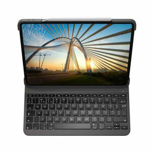 Logitech Slim Folio Pro Backlit keyboard case with Bluetooth for iPad Pro 11-inch (1st, 2nd, 3rd and 4th gen) - Graphite - UK kép