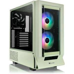 Thermaltake Ceres 350 MX Midi Torony Számítógépház Üveg oldallappal - Világoszöld (CA-1Z3-00MEWN-00) kép