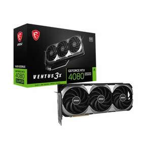 MSI PCI-Ex16x nVIDIA RTX 4080 SUPER VENTUS 3X OC 16GB DDR6X Videokártya kép