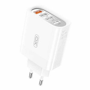 XO L110 fali töltő USB-C kábellel, 18W, fehér (L100 cable C) kép