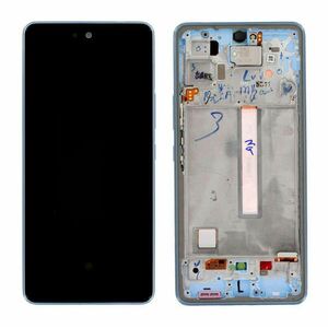 Samsung Galaxy A53 5G (SM-A536B) LCD + touch screen + front panel blue kép