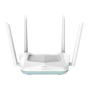 D-Link R15 vezetéknélküli router Gigabit Ethernet Kétsávos (2, 4 GHz / 5 GHz) Fehér kép