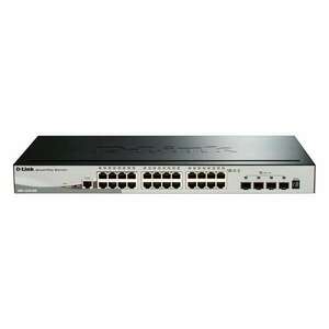 D-Link DGS-1510-28X/E Switch 24x1000Mbps + 4xGigabit SFP+ Menedzselhető Rackes, DGS-1510-28X/E kép