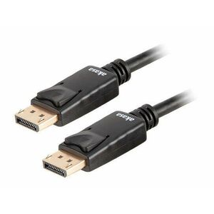 Akasa AK-CBDP21-20BK DisplayPort kábel 2 M Fekete kép