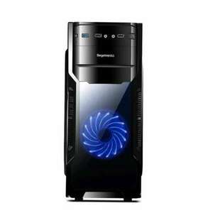 GeFors Gaming Asztali Számítógép, Silver Ryzen5-2600 3, 9 Ghz Turbo, 8 GB DDR4, HDD 500 GB + SSD 240 GB, Videókártya 4 GB GDDR5 kép