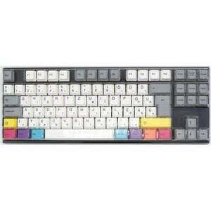 Varmilo VEA88 CMYK Cherry MX Blue mechanikus gaming billentyűzet (A24A024A1A1A05A007) kép