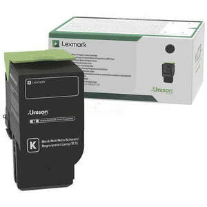 Lexmark 78C2XKE Black toner kép