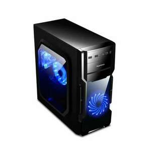 GeFors Ultra H1 Gaming Asztali PC, Ryzen7-2700 4, 1 Ghz Turbo, 16 GB DDR4, 500 GB HDD + 120 GB SSD, 4 GB GDDR5 videókártya kép