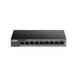 D-LINK Switch 8x100Mbps(8xPOE) + 1x100Mbps Uplink Fémházas, Surveillance, DSS-100E-9P kép