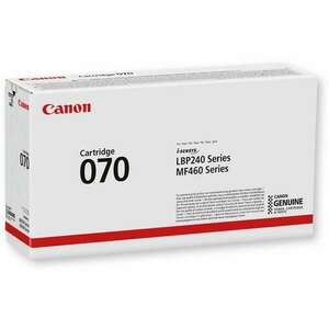 Canon CRG-070 Black lézertoner eredeti 3K 5639C002 kép