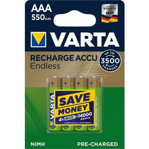 Varta Power Akku Ready2Use Micro AAA 4db/csomag 550mAh kép