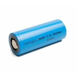 Infinio LiFePO4 IFR26650M1B Akku 3, 2V 3600mAh kép