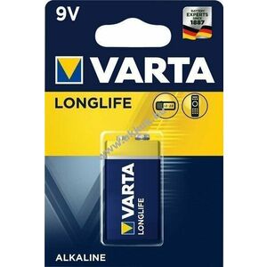 Varta Longlife (4122) 9V-Block elem 1db/csom. 4122101411 kép