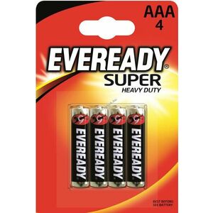 EVEREADY Super AAA mikro R3, elem 4db/csomag kép