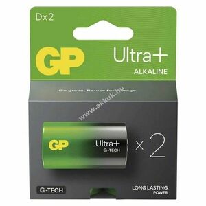 GP Ultra Plus alkáli elem 4020/LR20/D/Mono/góliát 2db/csomag kép