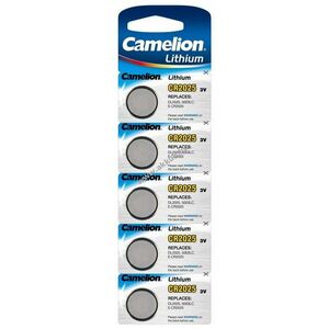 Camelion lithium gombelem CR 2025 5db/csom. - Kiárusítás! kép