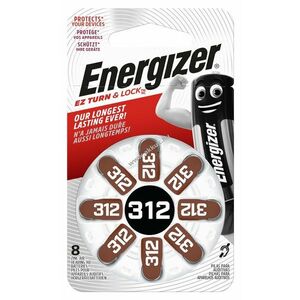 ENERGIZER hallókészülék elem cink-levegő 312 8db/csom. kép