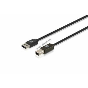 USB-A - USB-B/Typ A-Typ-B (USB2.0) kábel, fekete HP 1, 5m - A készlet erejéig! kép