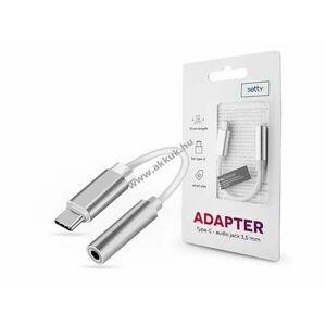 Setty Type-C adapter 3, 5 mm jack füllhallgatóhoz - Kiárusítás! - A készlet erejéig! kép