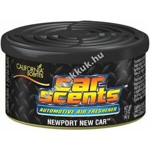 California Scents NEWPORT NEW CAR autóillatosító konzerv - Kiárusítás! kép