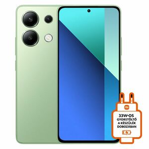 Redmi Note 13 8GB+256GB okostelefon, Mint Green kép