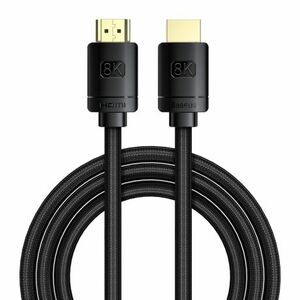 Baseus High Definition kábel HDMI 2.1 8K 3m, fekete (CAKGQ-L01) kép