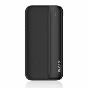 Dudao K4S+ Power Bank 20000mAh 2x USB 10W, fekete kép