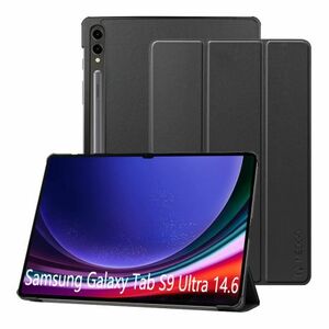 NEOGO Smart Cover tok Samsung Galaxy Tab S9 Ultra 14.6'' 2023, fekete kép