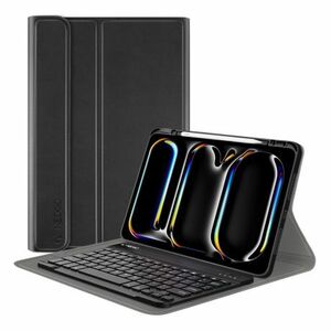 NEOGO Smart Cover Keyboard tok iPad Pro 11'' 2024, fekete kép