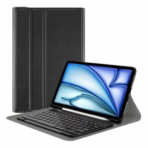 NEOGO Smart Cover Keyboard tok iPad Air 11'' 2024, fekete kép