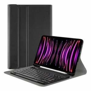 NEOGO Smart Cover Keyboard tok iPad Pro 12.9'' 2018-2022, fekete kép