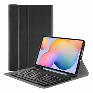 NEOGO Smart Cover Keyboard tok Samsung Galaxy Tab S6 Lite 2022/2020, fekete kép