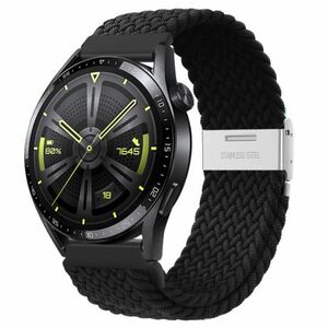 BStrap Elastic Nylon 2 szíj Xiaomi Amazfit GTR Mini, black kép