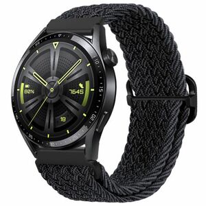 BStrap Braid Nylon szíj Xiaomi Amazfit GTR 42mm, black (SSG034C0203) kép