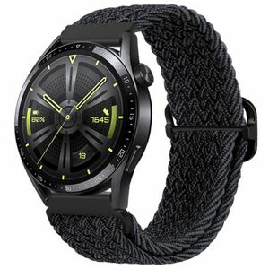 BStrap Braid Nylon szíj Xiaomi Amazfit GTR Mini, black kép