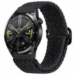 BStrap Braid Nylon szíj Garmin Vivoactive 5, black kép