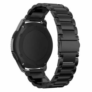 BStrap Stainless Steel szíj Samsung Gear S3, black (SSG007C01) kép