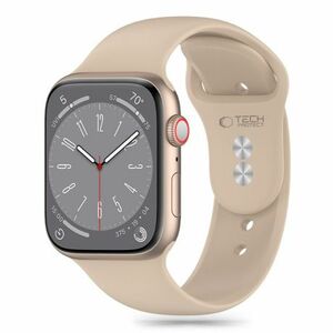 Tech-Protect Silicone szíj Apple Watch 42/44/45/49mm, walnut kép