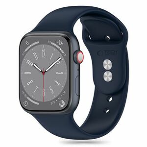 Tech-Protect Silicone szíj Apple Watch 42/44/45/49mm, storm blue kép