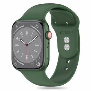 Tech-Protect Silicone szíj Apple Watch 42/44/45/49mm, olive kép