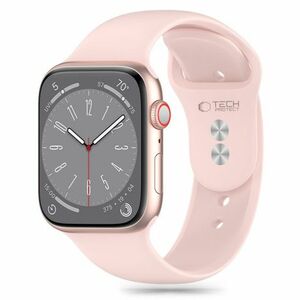 Tech-Protect Silicone szíj Apple Watch 42/44/45/49mm, light pink kép