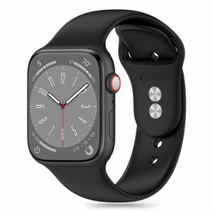 Tech-Protect Silicone szíj Apple Watch 38/40/41mm, black kép