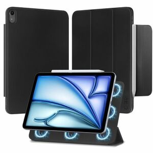 Tech-Protect Smartcase Magnetic tok iPad Air 10.9'' 4-5gen 2020-2022 / 11'' 6gen 2024, fekete kép