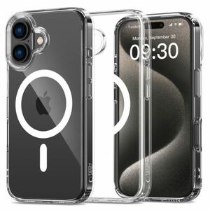 Tech-Protect Flexair Hybrid MagSafe tok iPhone 16, átlátszó kép