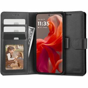 Tech-Protect Wallet könyv tok Motorola Moto G85 5G, fekete kép