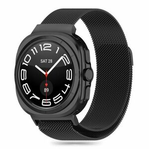 Tech-Protect Milanese szíj Samsung Galaxy Watch Ultra (47 mm), black kép