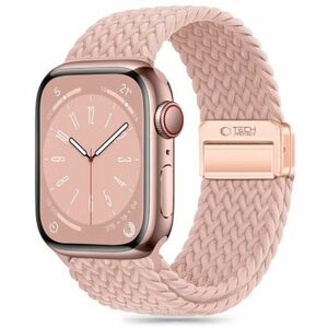 Tech-Protect Nylon Mag szíj Apple Watch 42/44/45/49mm, dusty rose kép